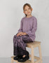 KIDS BAJU KURUNG KEDAH SAMARA (VINTAGE VIOLET)